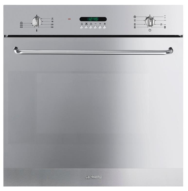 Smeg 60cm Quattro Design Stainless Steel