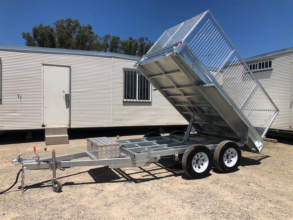 2022 10x5 Tipper Cage Trailer