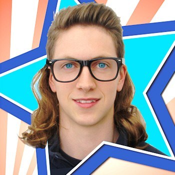 Instant Mullet w/Glasses