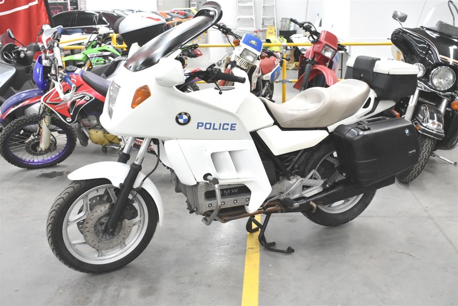 bmw k100 police bike