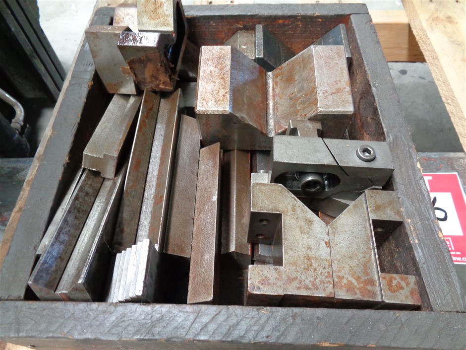 Milling Machine Parallels & V Blocks Auction (02463018335) Grays