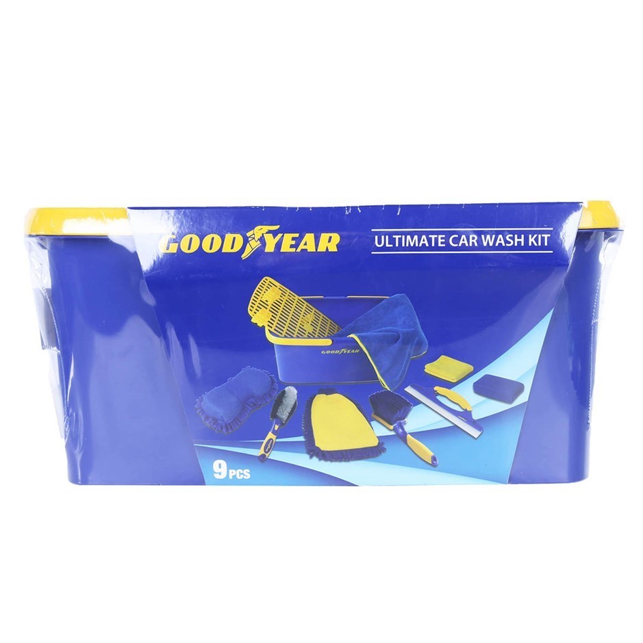 Goodyear - Complete Car Cleaning Kit with Bucket – DetailingDirect