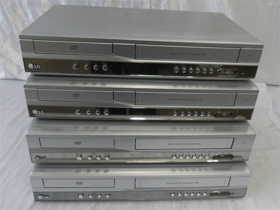( 7 Pack ) LG V181 VCR & DVD Combo Player Without Remote Control