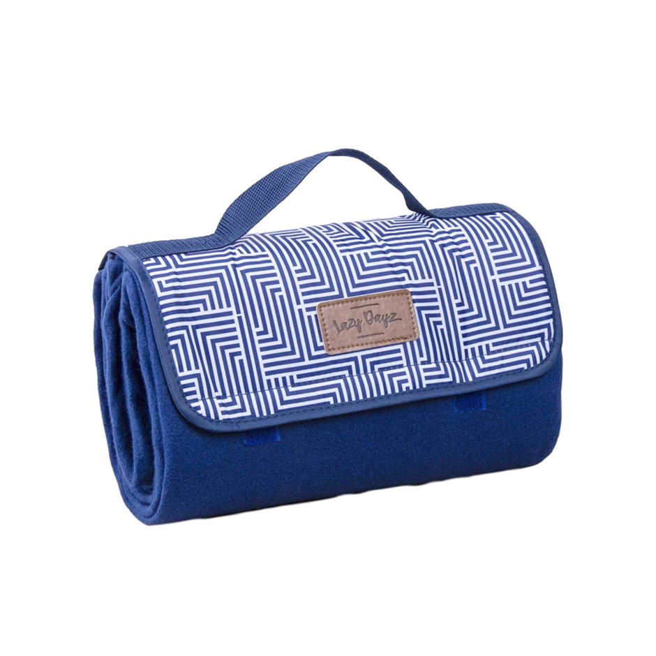 Easy Fold Fleece Picnic Blanket with Wat