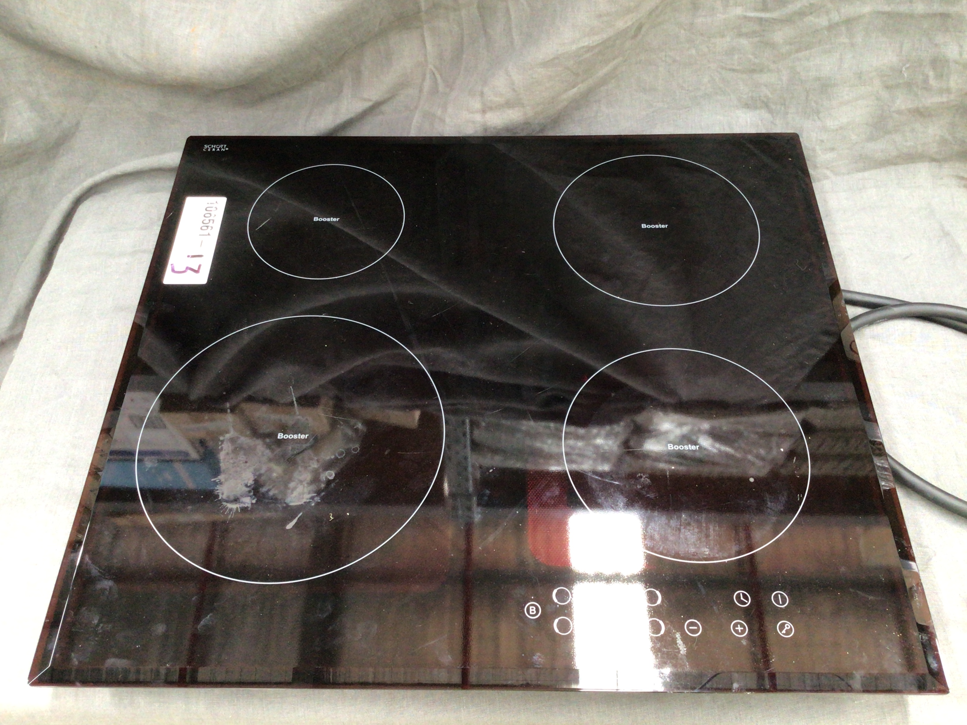 domain induction cooktop