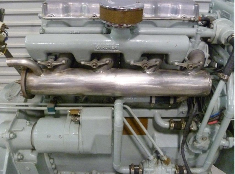  Fully Restored Gardner 4LW Diesel Engine and PRM310 Marine Gearbox