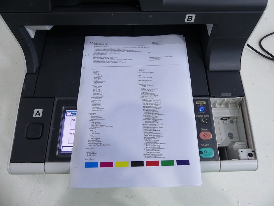 Oki ES5473MFP Colour Multifunction Printer Auction (0002-5044181 ...