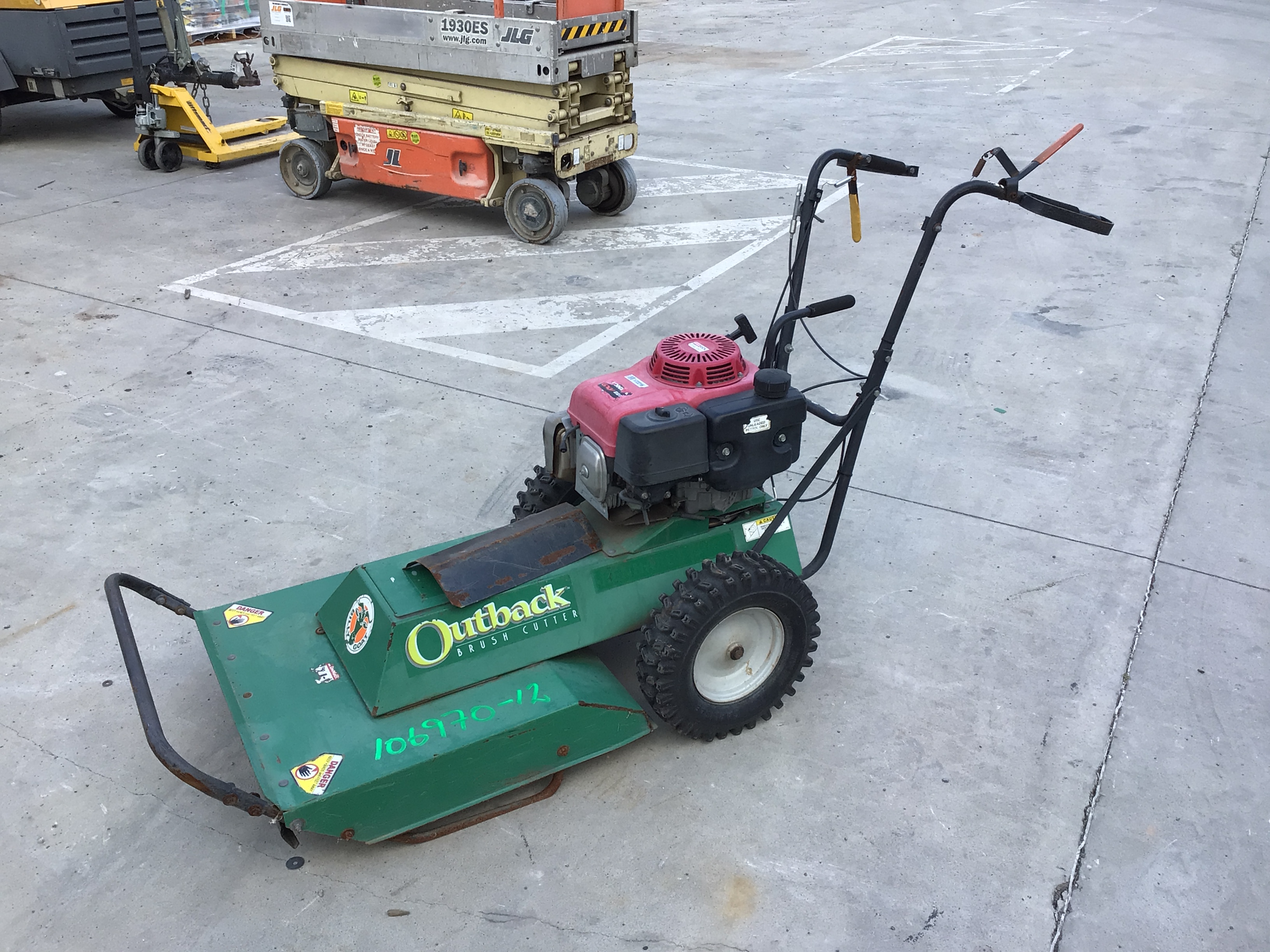 Outback Slasher Mower Auction (0028-3018926) 