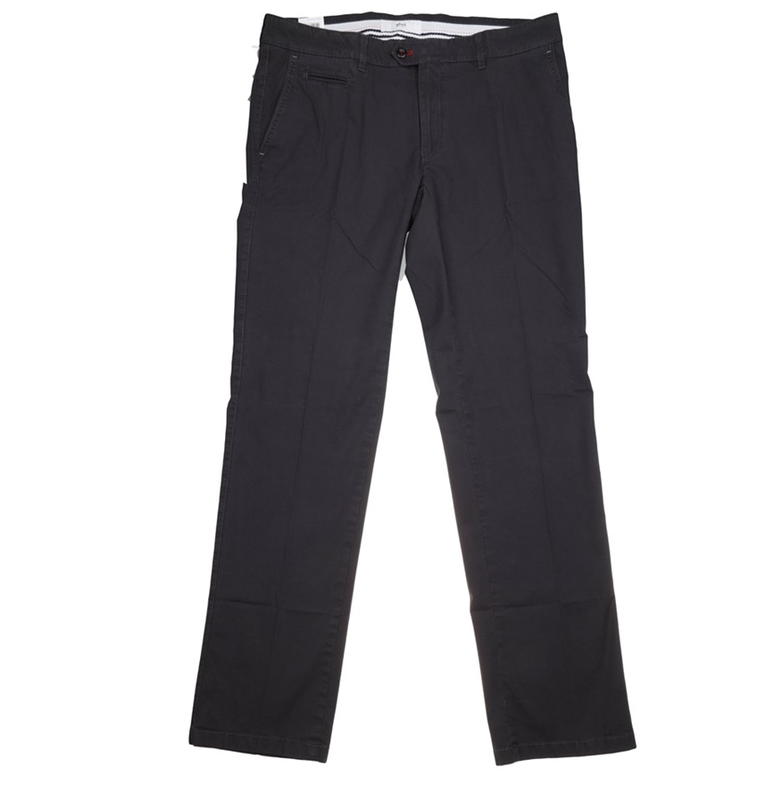 BRAX Men`s Everest Pants, Size 40, Stretch Cotton, Colour: Charcoal ...