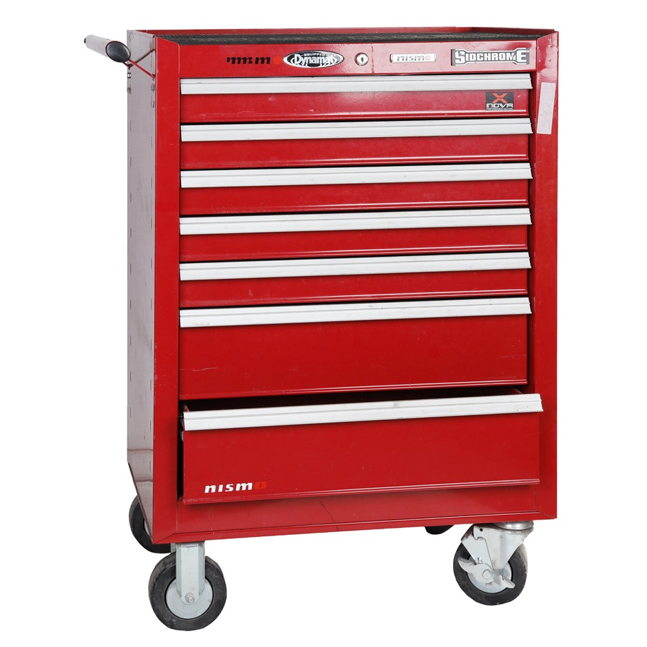 SIDCHROME 7 Drawer Roller Tool 600 x 700 x 450mm. NB Used