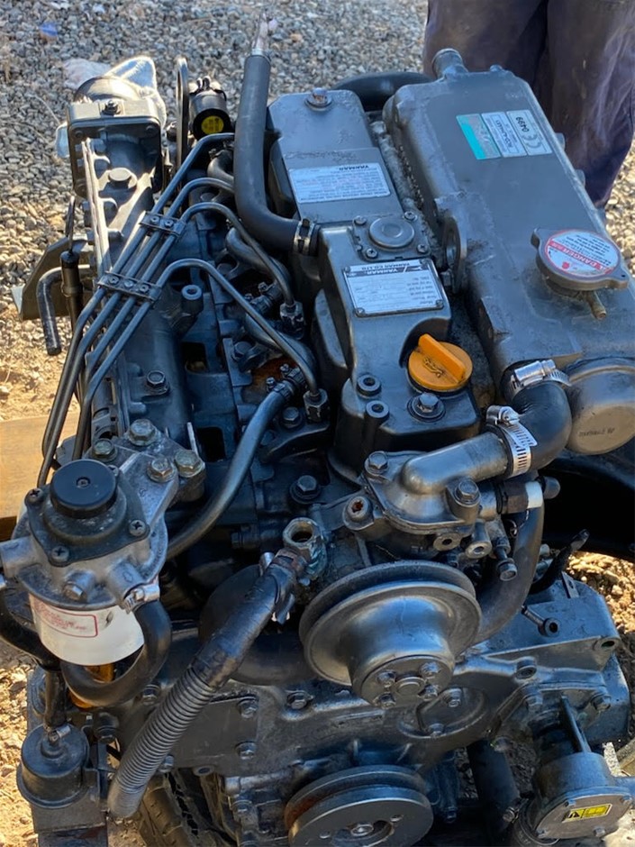 2008 Yanmar 4JH4AE Diesel Marine Engine Auction (00027031104) Grays