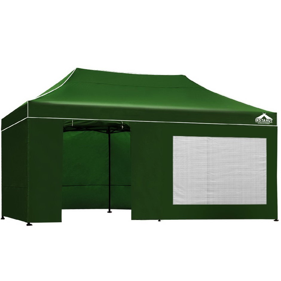 Instahut 3x6m Outdoor Gazebo - Green