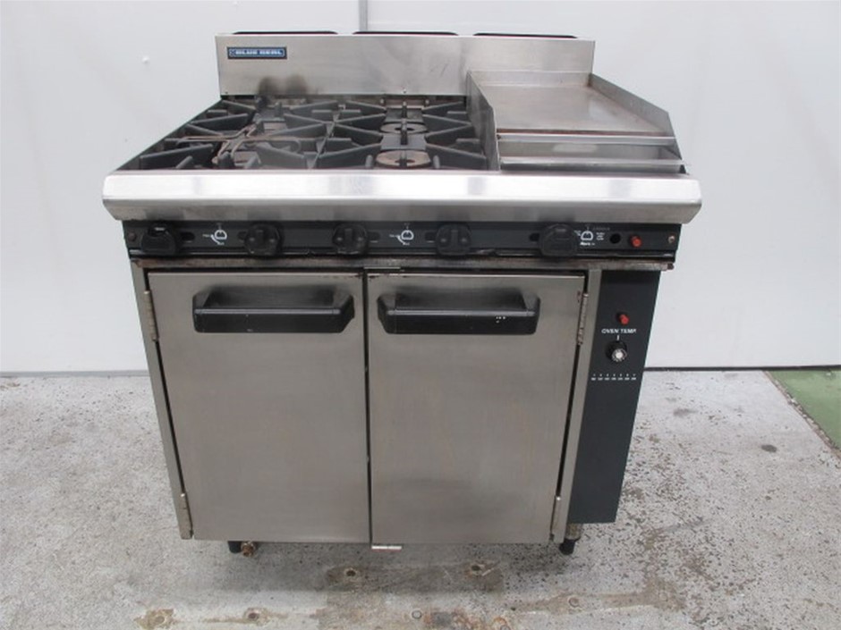 BLUESEAL GAS SR SERIES 4 BURNER STOVE Auction (00015044548) Grays
