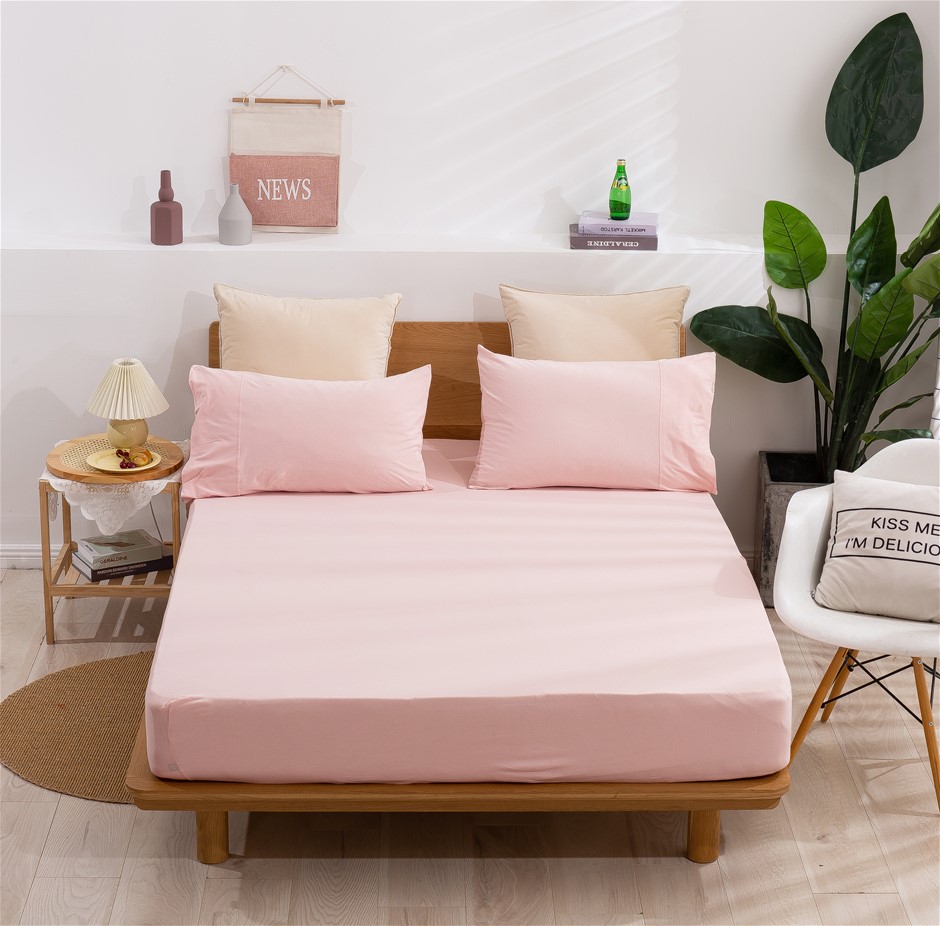 Dreamaker cotton Jersey fitted sheet Kin