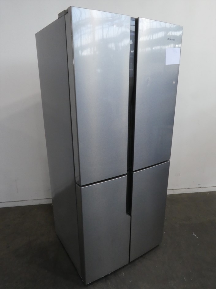 Hisense Stainless Steel 512L French Door Fridge (HR6CDFF512S) Auction