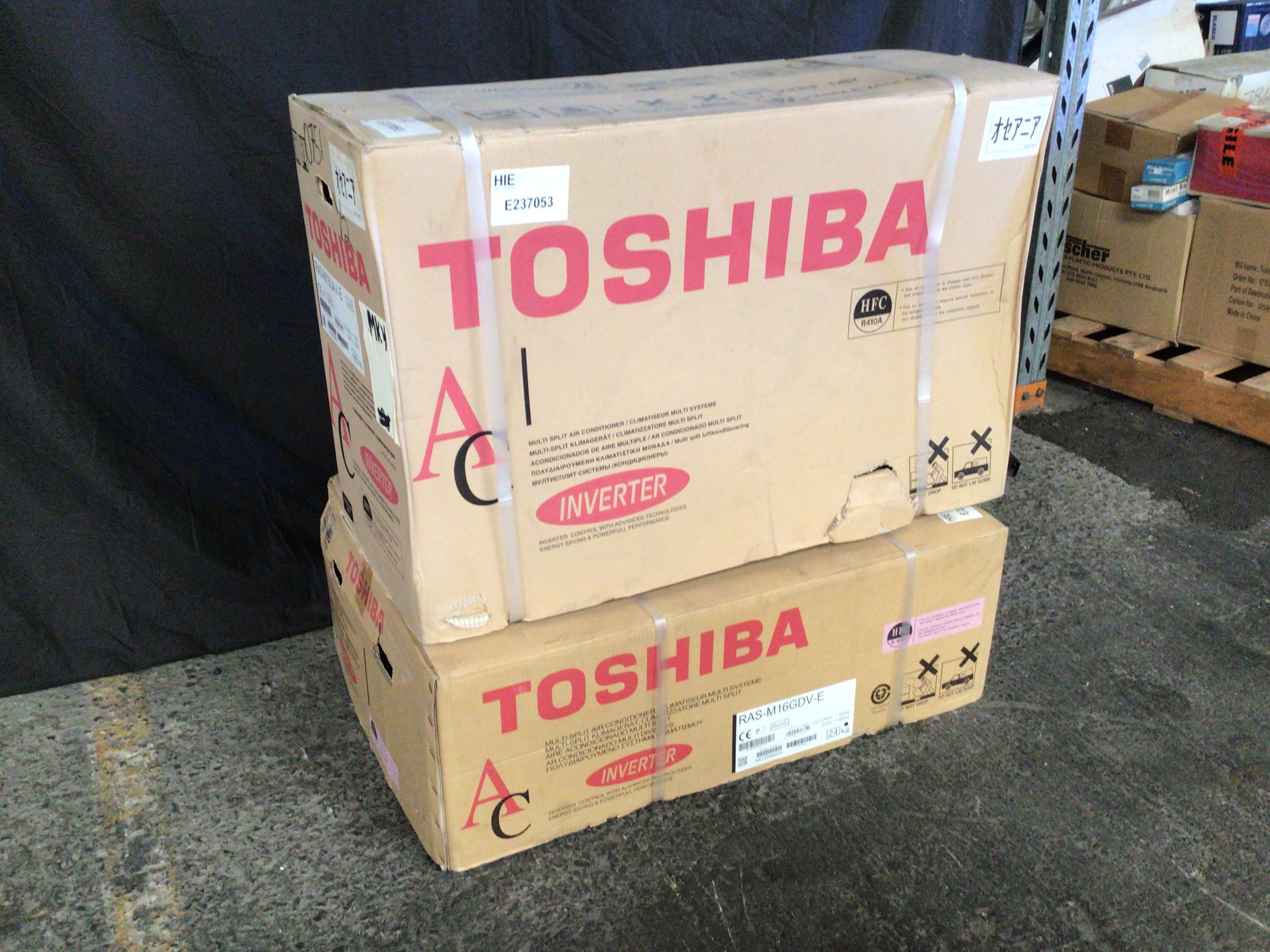 toshiba split system