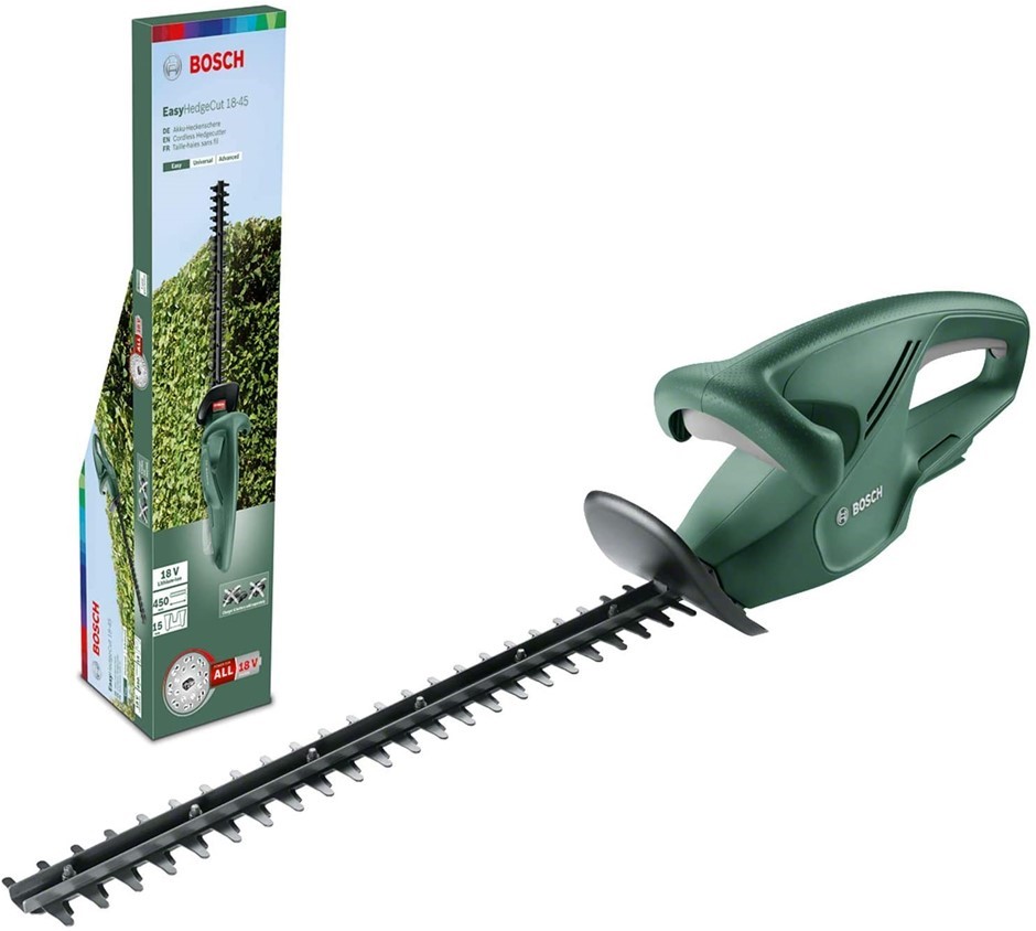 BOSCH Cordless Hedge Trimmer 18V. SKIN ONLY. NB This is a retail