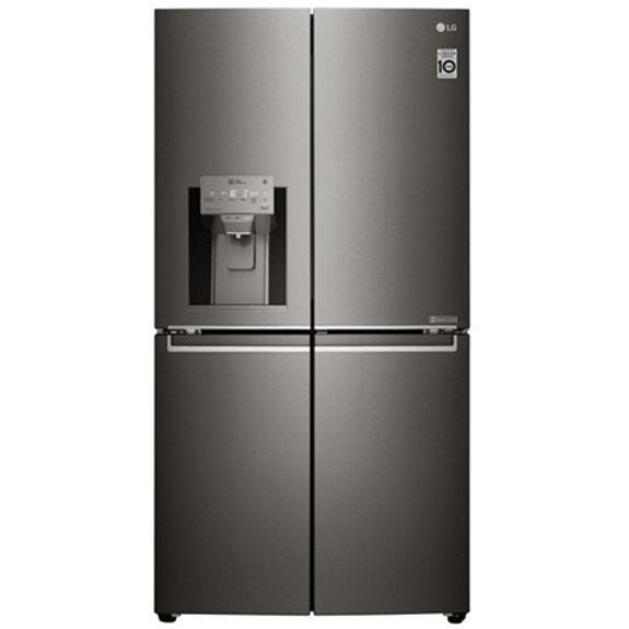 LG 706 LITRE FRENCH DOOR REFRIGERATOR BLACK STAINLESS (GFD706BSL