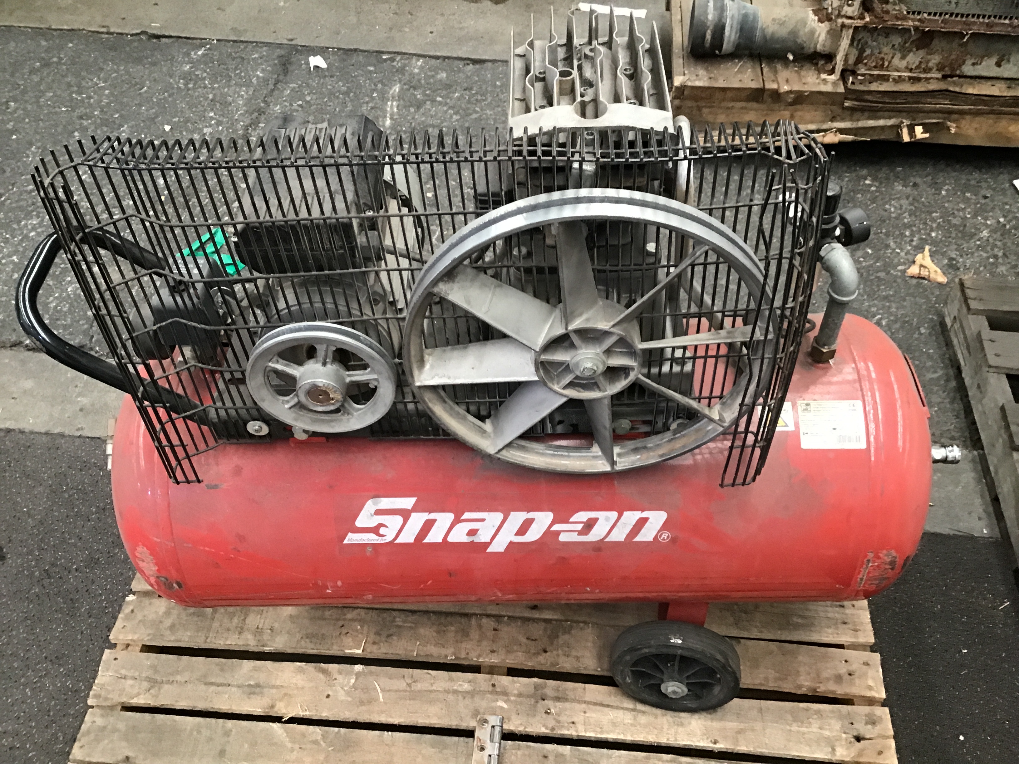 Snap on online compressor