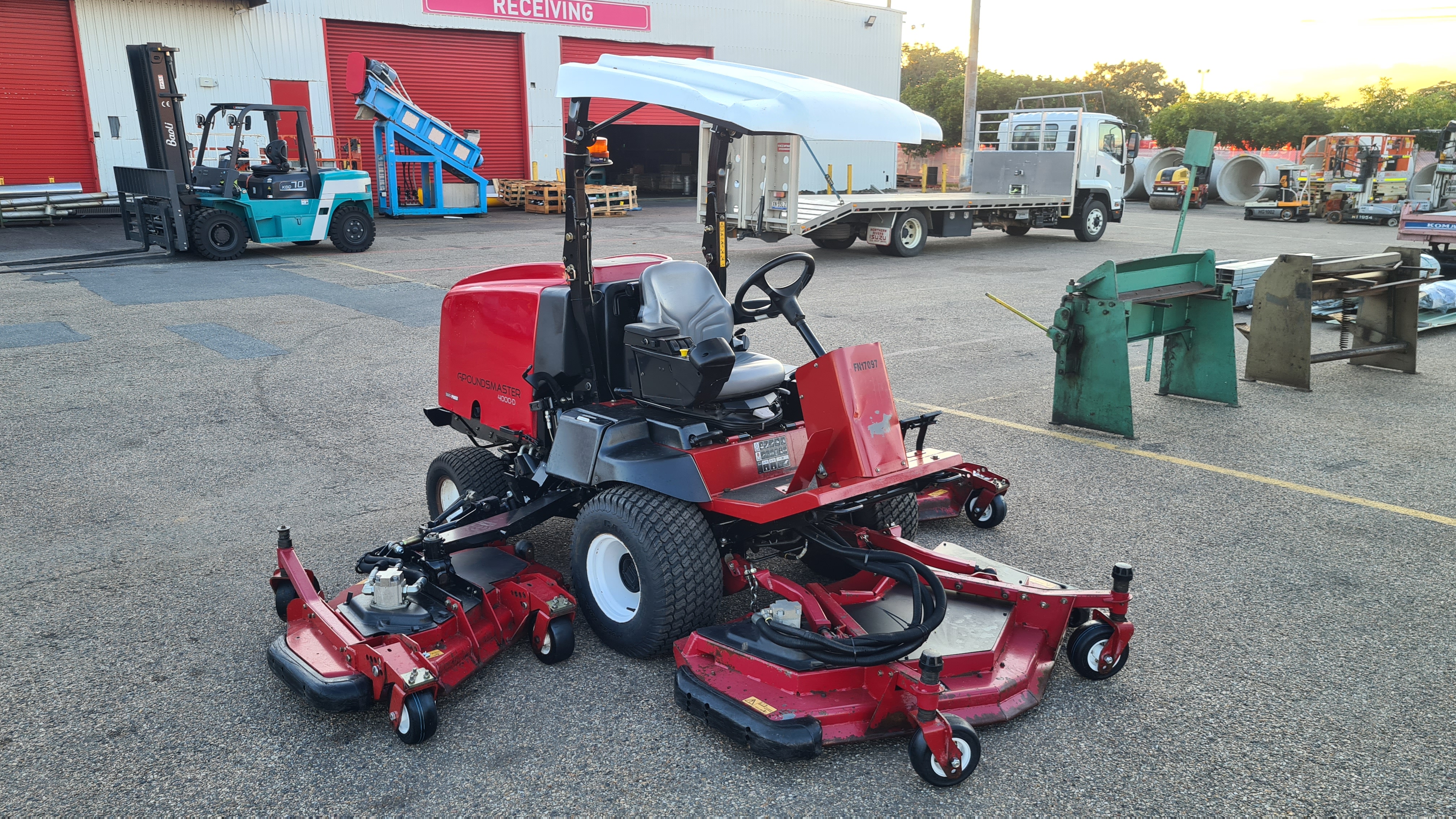 2015 Toro Groundsmaster 4000 D Large Area Rotary Mower Auction