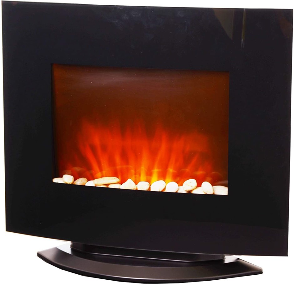 Goldair Flame Effect Heater, Black Auction (00022539417) Grays Australia