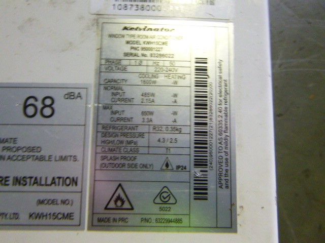 Kelvinator kwh15cme sale