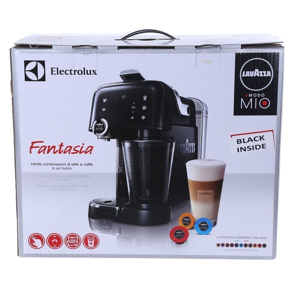 LAVAZZA Fantasia A Modo Mio Coffee Machine, Black. NB Minor use