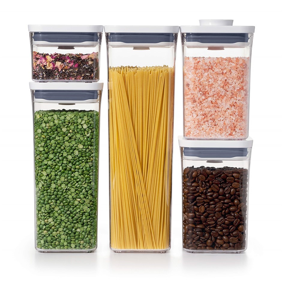 OXO SOFTWORKS 5pc Pop Container Set.