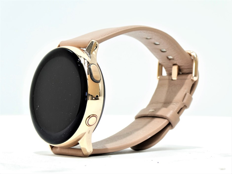 Samsung galaxy watch active discount 2 40mm stainless steel gold