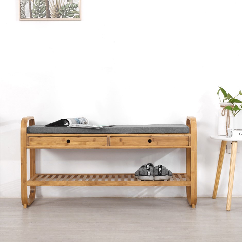 Sherwood Home Seated Shoe Storage Rack a