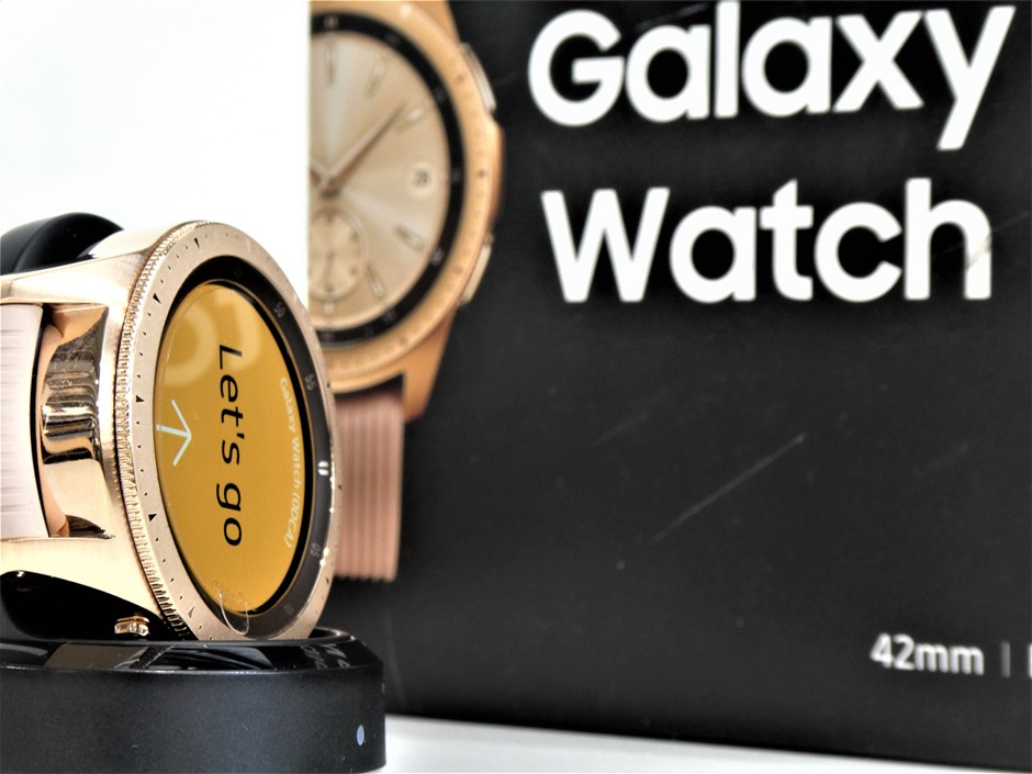 Samsung Galaxy Watch Lte 42mm Rose Gold Sm R815f Auction 0031 Grays Australia