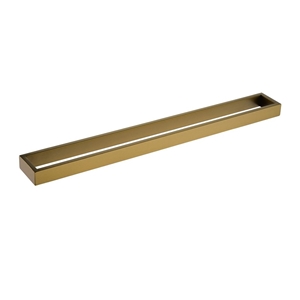 600mm Brushed Yellow Gold Single Towel R