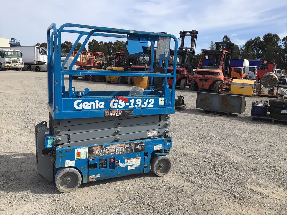 Genie GS1932 Scissor Lift Auction (00225050420) Grays Australia