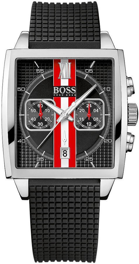 Hugo boss mens clearance square watch