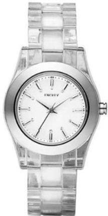 Women's DKNY Clear Transparent Plastic W