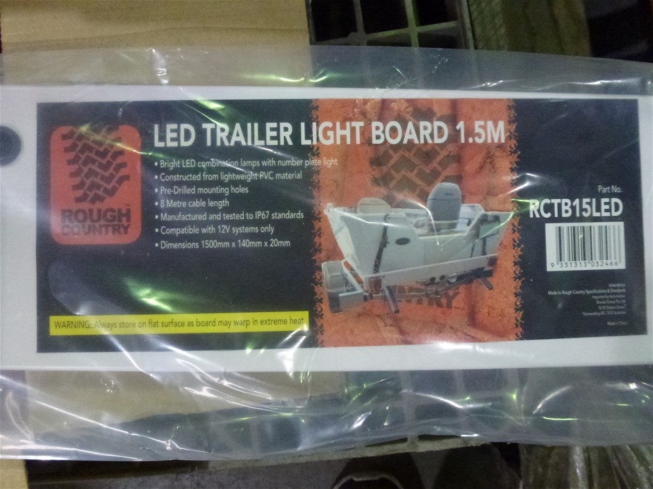 LED Trailer Light Board (Pooraka, SA) Auction (01528013712) Grays