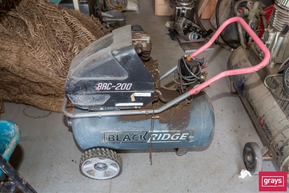 Black Ridge BRC200 Air Compressor Auction (00355046002) Grays Australia