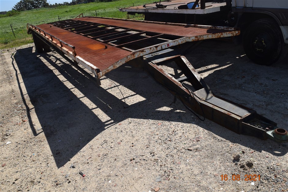 2006 Custom Made Single Axle Car Carrying Trailer Auction (00029025424