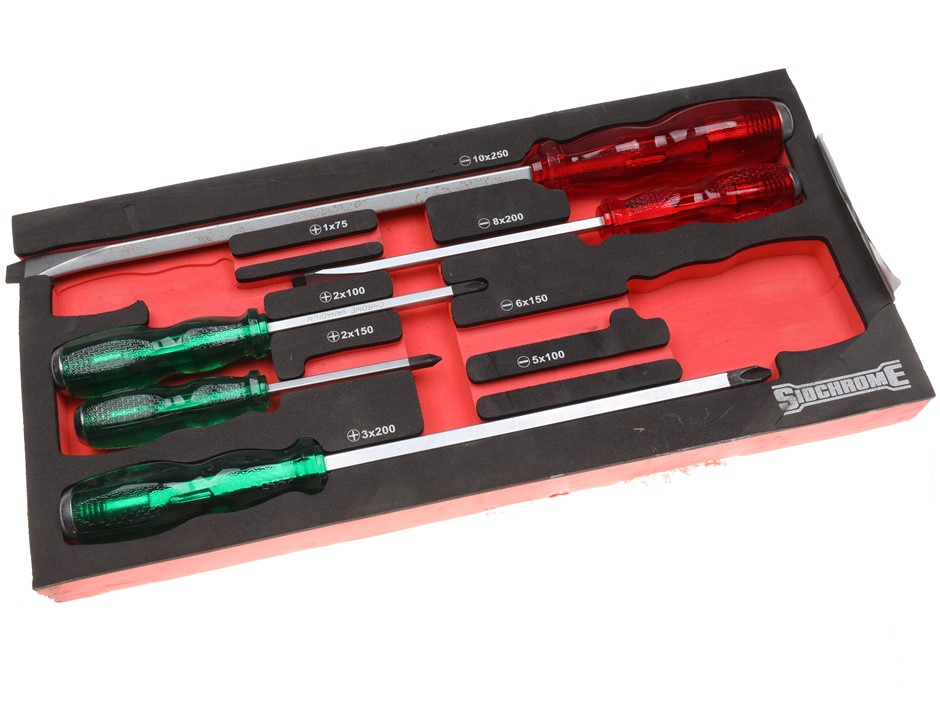 Sidchrome deals screwdriver set