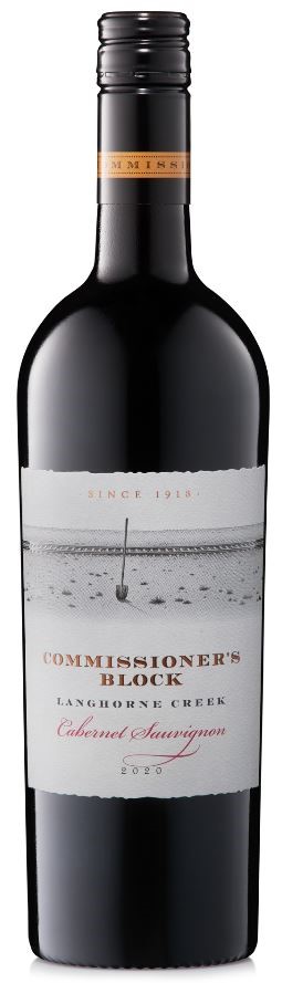 Commissioners Block Langhorne Creek Cabernet Sauvignon 2020 (6x 750mL) SA