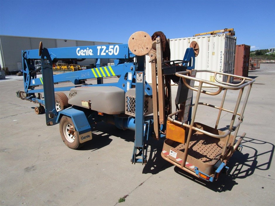 2017 Genie TZ50 Boom Lift Auction (00717035332) Grays Australia