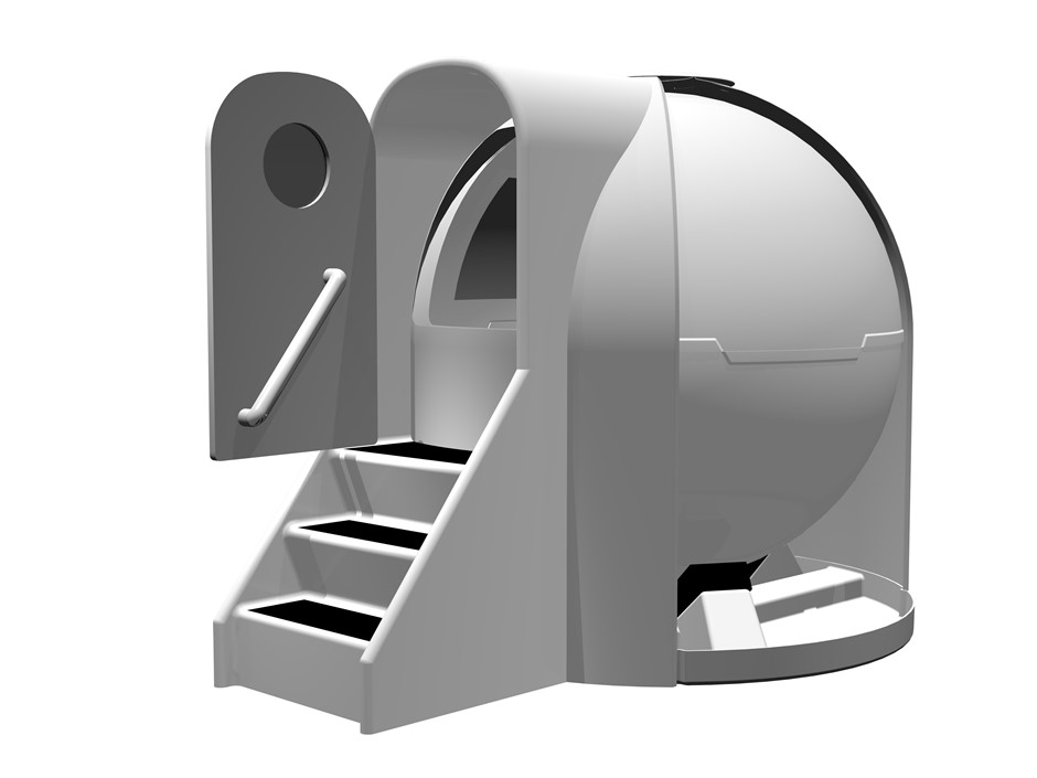 Mould & Prototype for Fibreglass Flight Simulator Structure