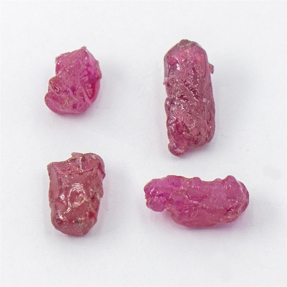 12.57ct Stunning Luxurious Rough Ruby Parcel Auction (0001-2539069 ...