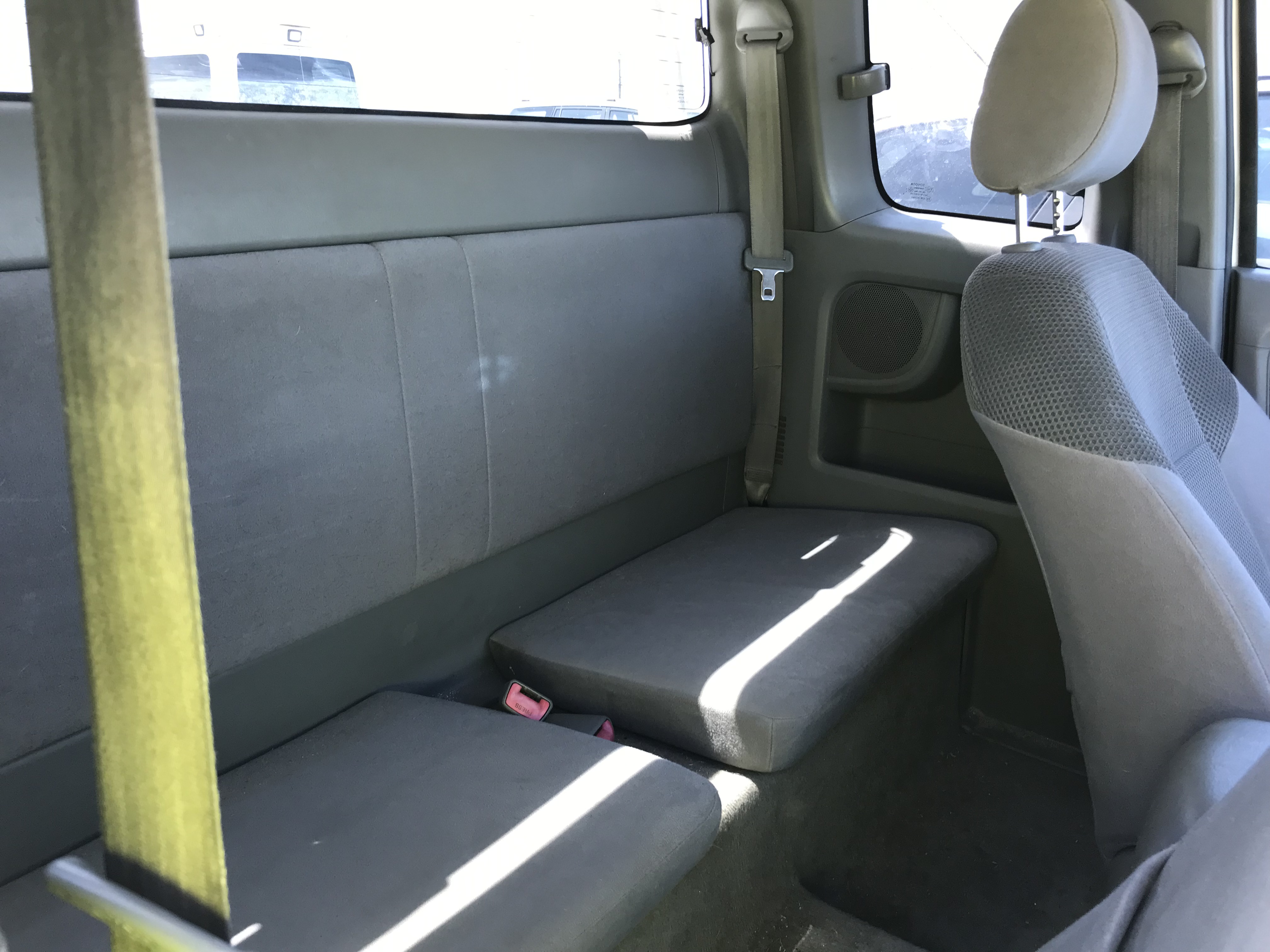 Installing baby hotsell seat in hilux