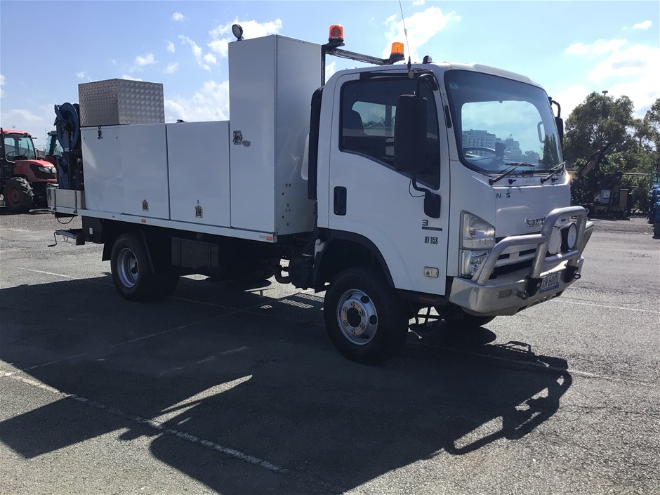 10 Isuzu Nps300 4 X 4 Service Truck Auction 0001 Grays Australia
