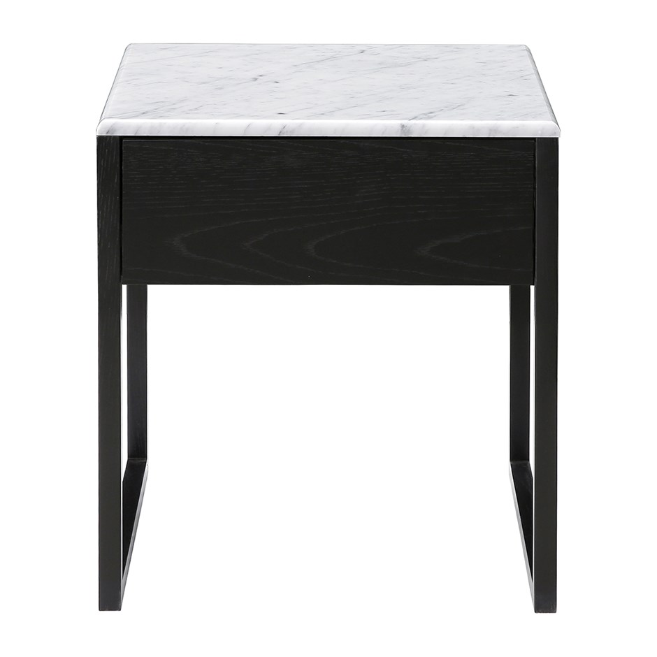 Avalon Marble Bedside Table (Black) Auction (00555046809) Grays