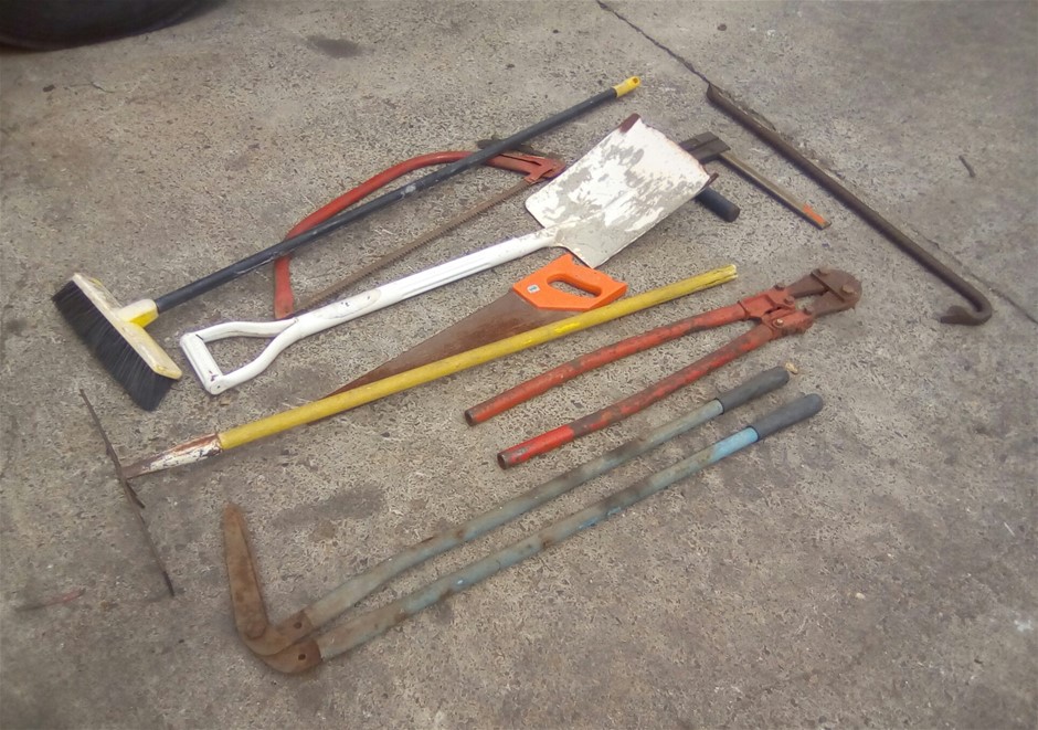 Bundle of Assorted Hand Tools