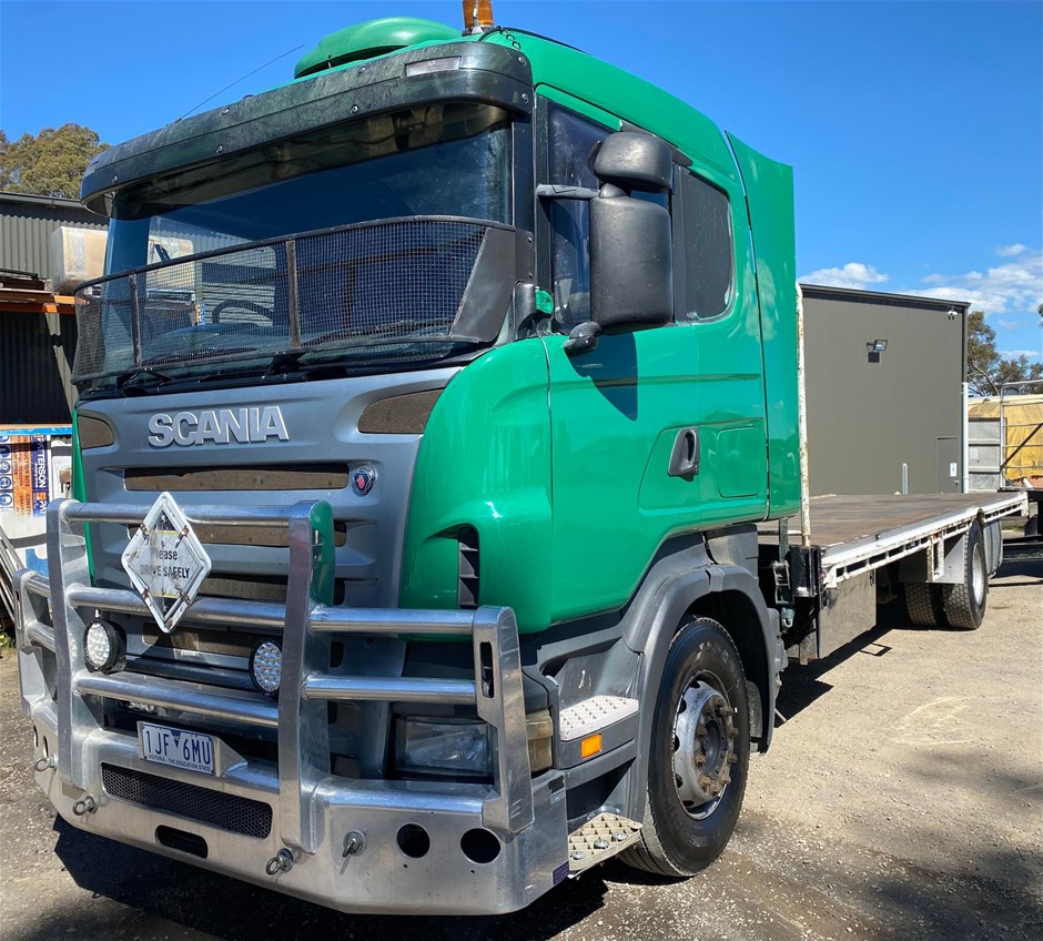 2006 Scania R340 4 x 2 Tray Body Truck Auction (0003-3020438) | Grays ...
