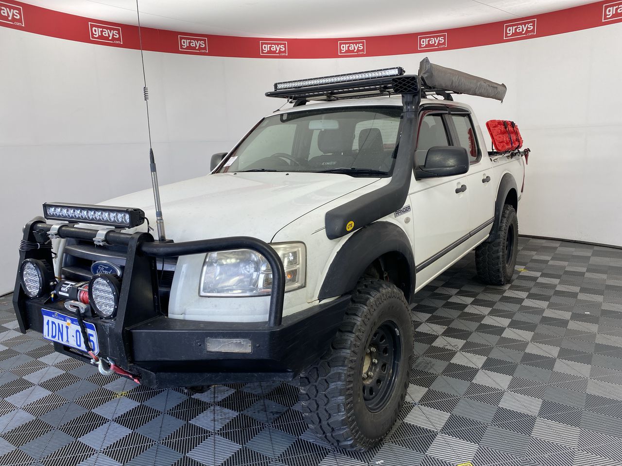 2008 Ford Ranger XL 4x4 Crew Cab PJ Turbo Diesel Automatic Dual Cab