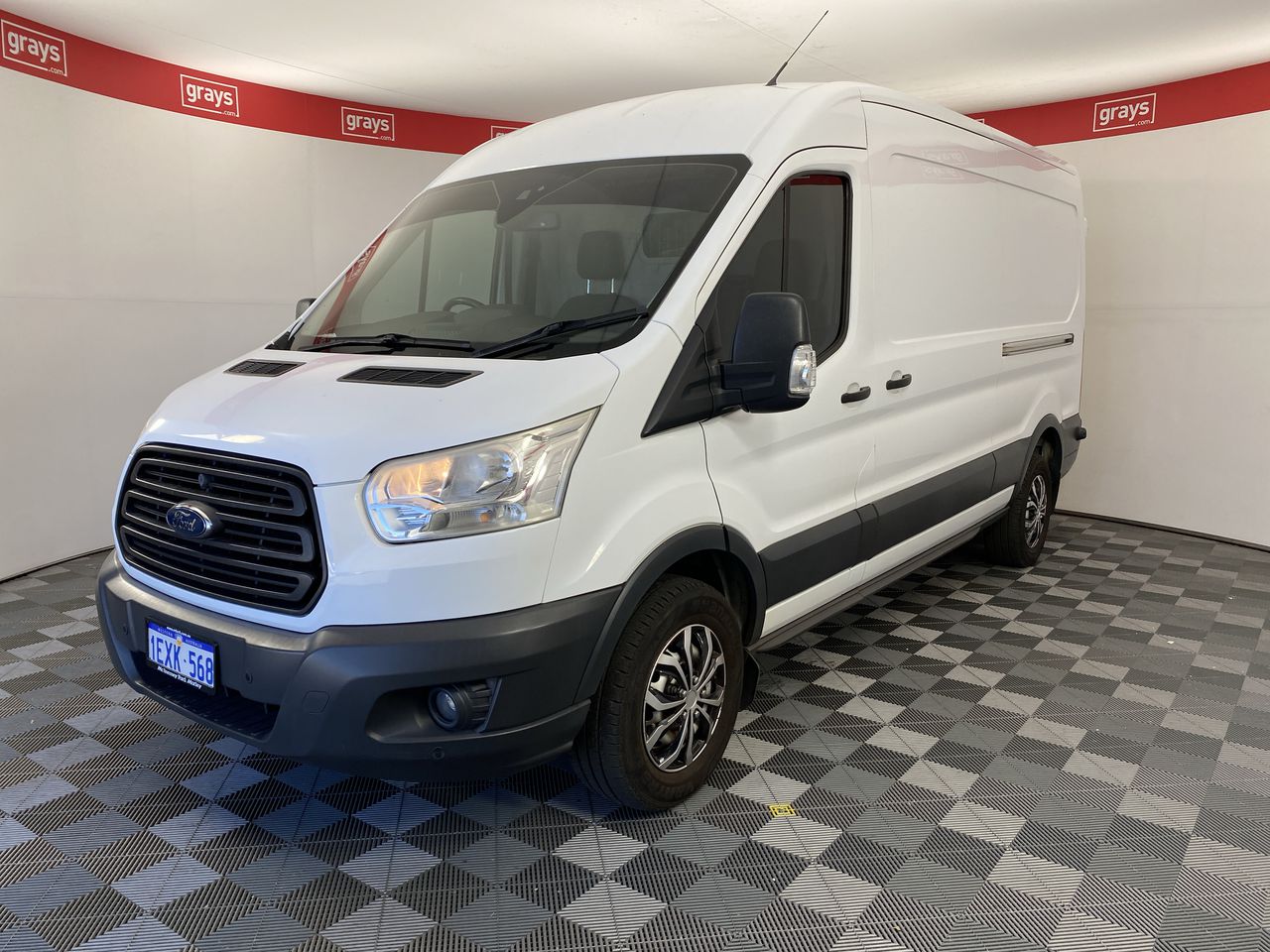 2015 Ford Transit 350L LWB MID ROOF VO Turbo Diesel Manual Van Auction ...